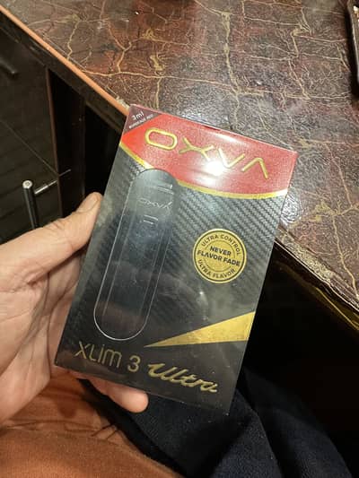 OXVA Xlim 3 ultra just box open