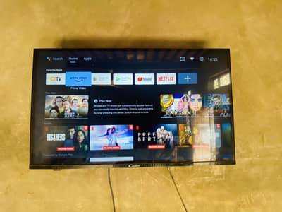 Candy by haier led 32 inch led used with warranty