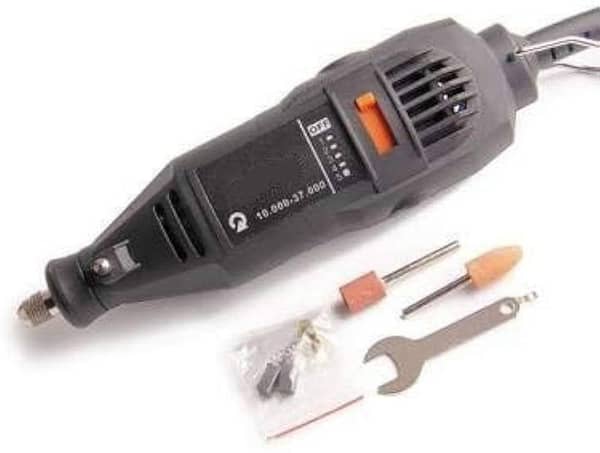 Mini Electric Die Grinder for Engraving and Cutting - 180 Watt, 3.2 mm Chuck, 5-Speed