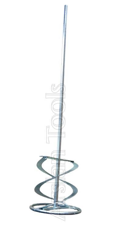 Mixing Rod for Chemical, Paint, Concrete, or Mud – 5 Inch Blade, 23 Inch Length