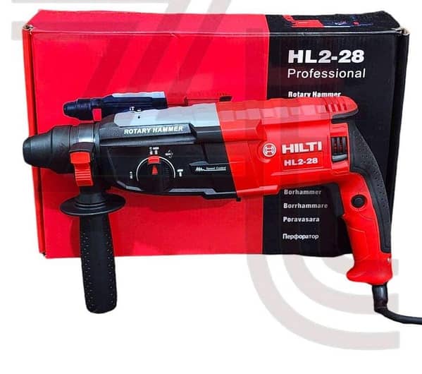 Hilti Hammer Drill 28mm with Copper Windings, 800W
