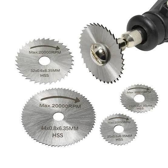 Mini HSS Circular Saw Blade Woodworking  Rotary Tools-6pcs/Set