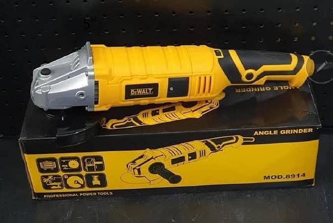 Dewalt 5-Inch Angle Grinder with Variable Speed and Pure Copper Winding