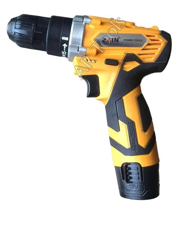 Cordless 12V Drill with Dual Battery