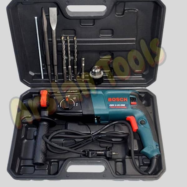 Bosch 26mm Hilti Drill with Box and Accessories