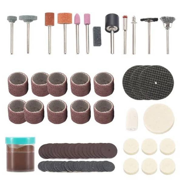 105 Pcs Mini Drill/Die Grinder Accessories Kit