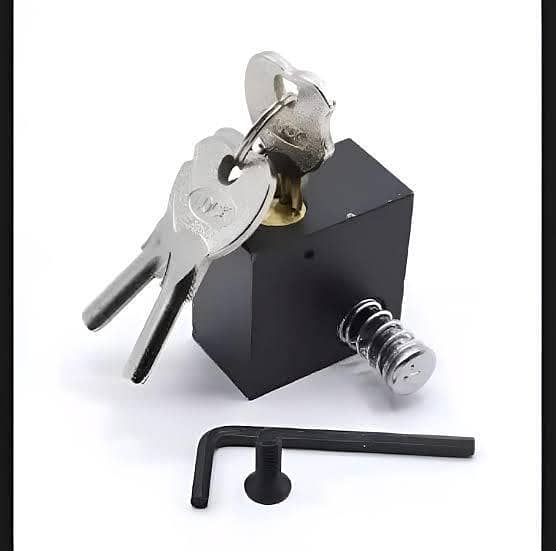 Bike Side Lock / Bike Push Lock / Motorcycle Secure Lock - Heavy Duty