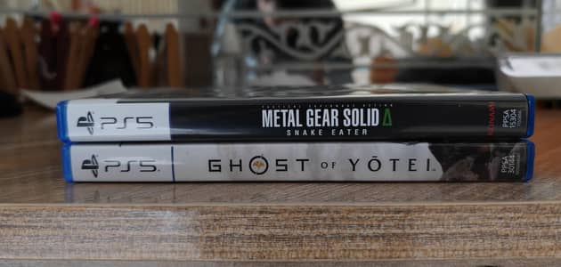 Ghost of Yotie Ps5 & Metal Gear Solid 5 Ps5 10/10 condition