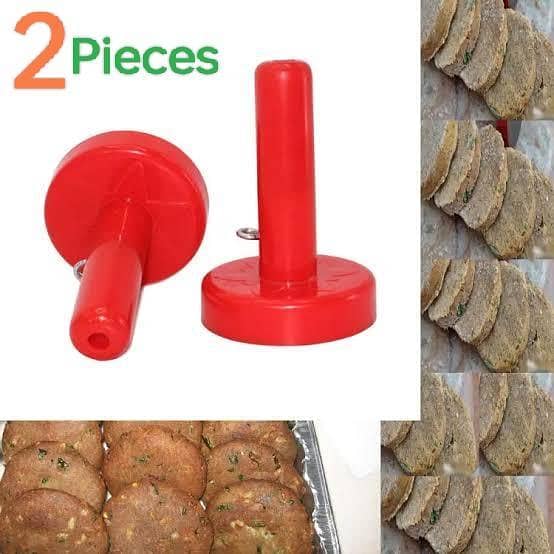 Plastic Shami Kebab Maker - Kitchen Tool for Easy Kabab and Tikki Preparation