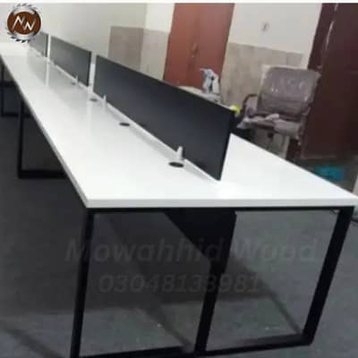 Workstation for 4 , 6 Or 8 Persons , Modern Aesthetic Workstations ,
