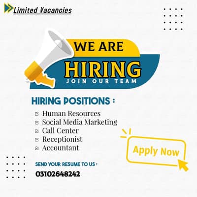 Seat Available for Office Work