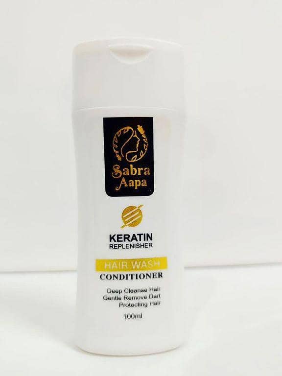 Sabra Aapa Keratin Replenisher Hair Wash & Conditioner 100ml