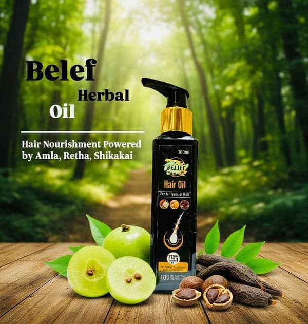 Belef 21-Herbs Hair Growth Oil 100ml