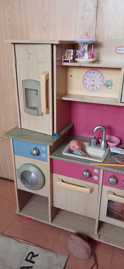 kitchen set wooden for kids