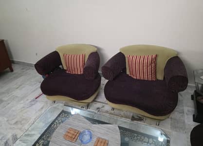 7-Seater Velvet Sofa Set