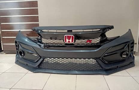 Civic X TypeR bumpers and Modifications