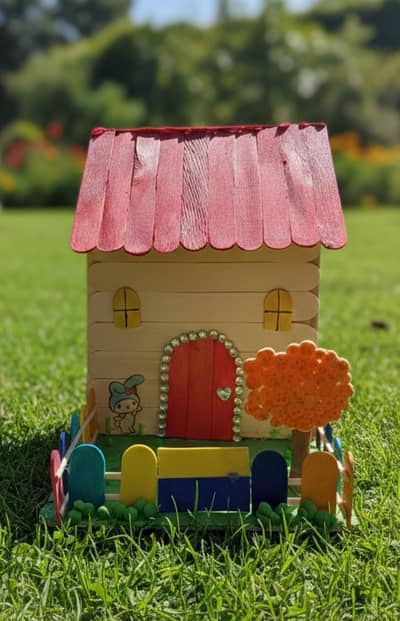 Beautiful Handmade Popsicle Stick Home decor