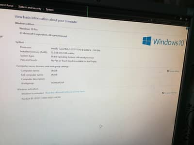HP 19 inches Monitor with Rm desktop Core i3 3rd generation Desktop