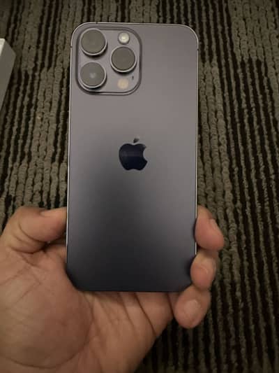 iPhone 14 Pro Max 256gb PTA approved with complete IMEI box