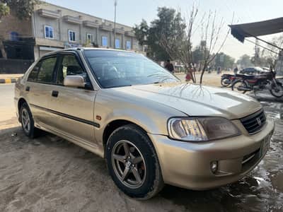 Honda City 2002 Golden Lush condition