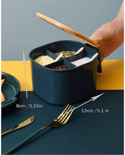 Multicolor Spice Box //  Free Home Delivery