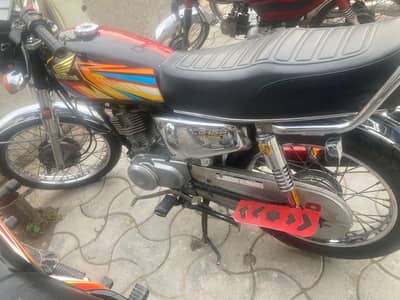 honda cg125 good condition no fault fully decorated