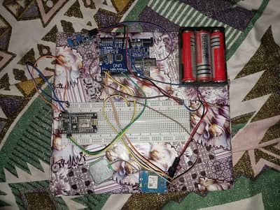 Arduino uno and other components
