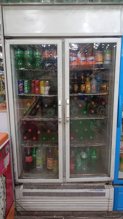 Double door fridge
