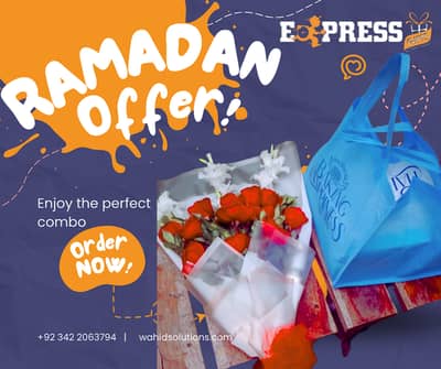 Ramadan Special: Custom Gifts + Restaurant Food Delivery + DISCOUNTS!