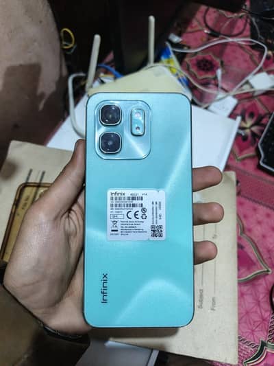 infinix hot 50i excellent condition with box & charger