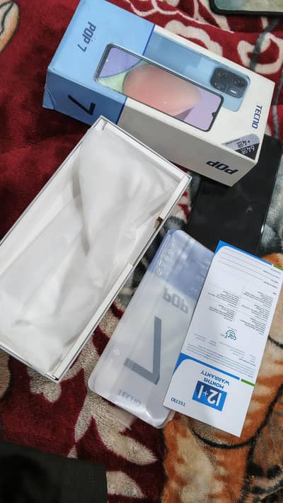 Tecno Pop 7 Used but totally in new condition