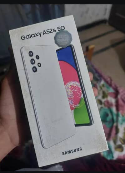 samsung A52s 5G with box