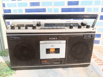 Radio taperecorder sony