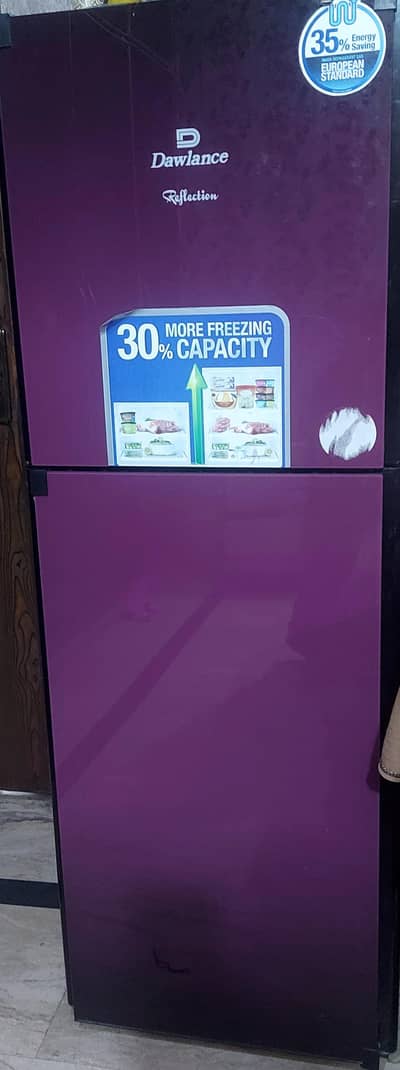 Dawlance fridge glass door  35% saving energy