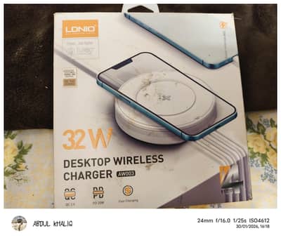LDNIO DESKTOP WIRELESS CHARGER AW003