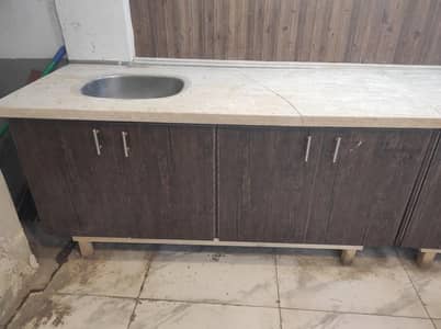 Cabinets with Marble Top