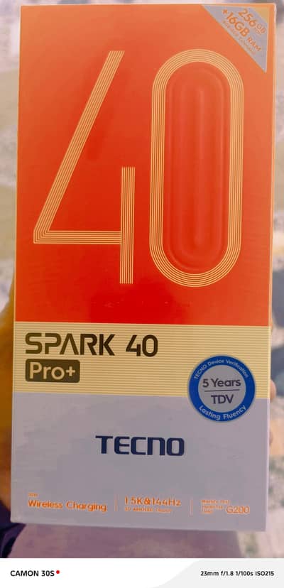 Tecno Spark 40 pro plus
