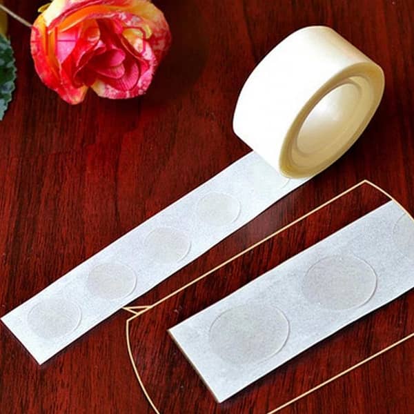 100 Dots Removable Adhesive Glue Dots Foil Balloon Decor