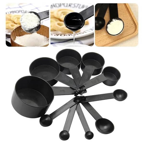 10PCs Set Measuring Spoons Cup Multipurpose Cake Flour Food Measuring Spoon Home Gadget Kitchen Cooking Baking Tools Accessories