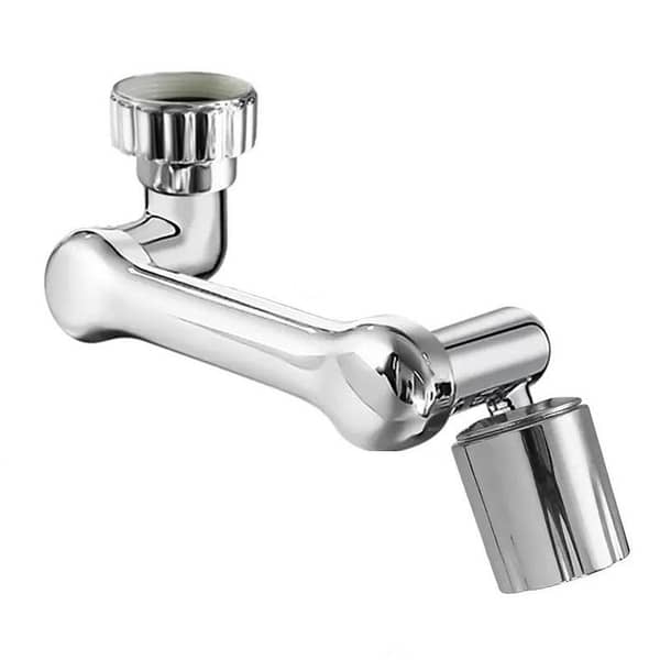 1080 Rotatable Extension Routable Filter Faucet Sprayer Head, Universal Bathroom Tap Extend Adapter, Aerator Faucet Extender