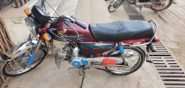 Honda cd 70 2018 All ok all pepper clear