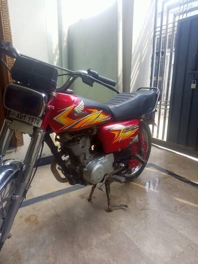 Honda CG125 model 2021 all punjab registered complete documents.