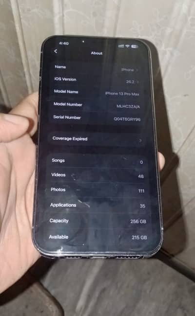 iphone 13promax Pta dual sims Approved