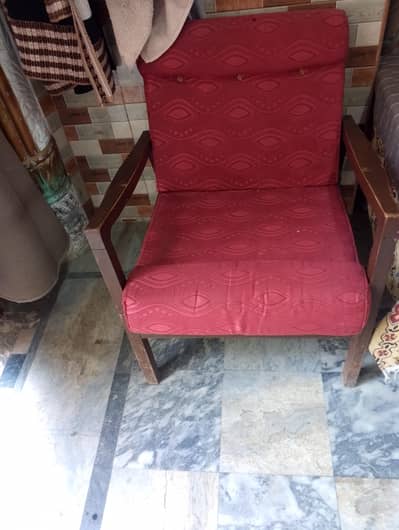 5 seater sofa wooden