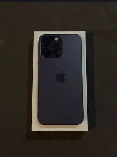 Iphone 14 pro max jv with box 256 GB