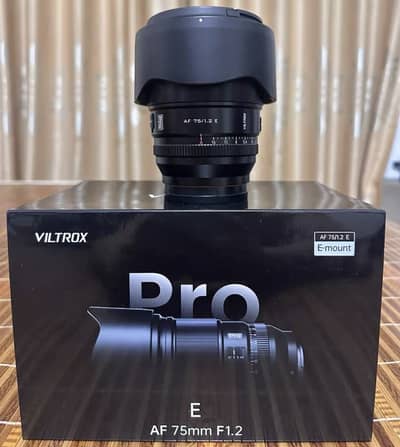 Viltrox 75mm f/1.2 AF Pro (Sony E-mount) - Like New
