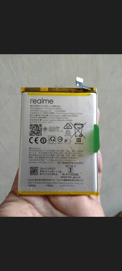 Battery Realme C21 Original