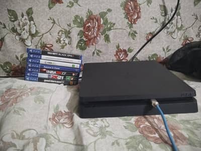 Sony playstation 4 500gb with 8 games