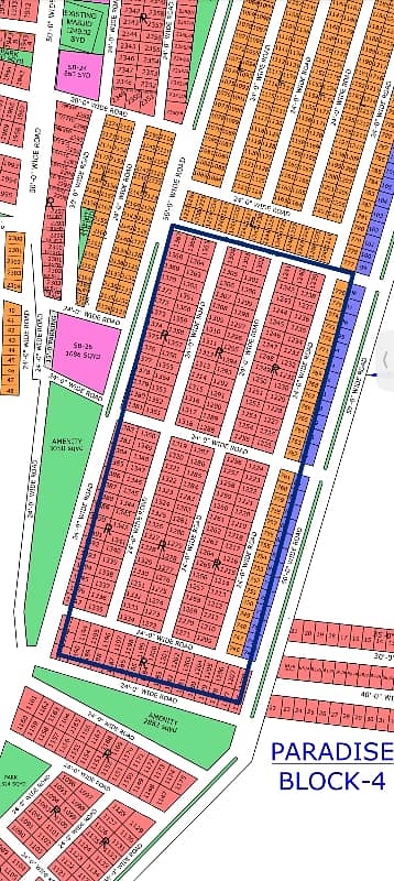 Plot for sale in North Town Residency Phase-1