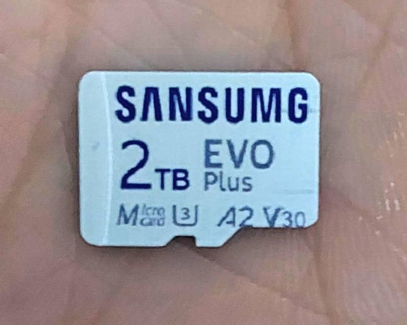 2TB SD Memory Card 0